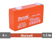 Moricell vrla Battery 6v 1.3Ah