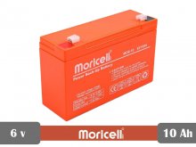 باتری سیلد اسید 6 ولت 10 آمپر moricell
